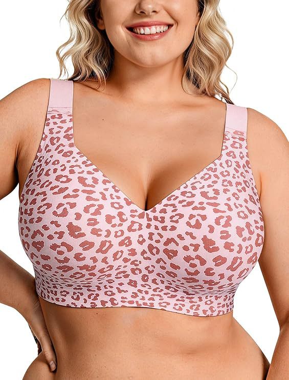 Minimizer Bra Women - Reggiseno senza ferretto Plus Size in