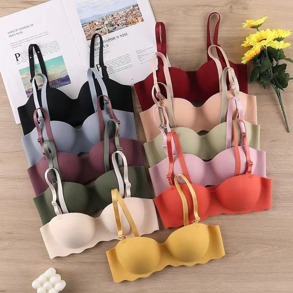 Wirefree Bra Comfort - Reggiseno Sexy e Confortevole Senza Cuciture,