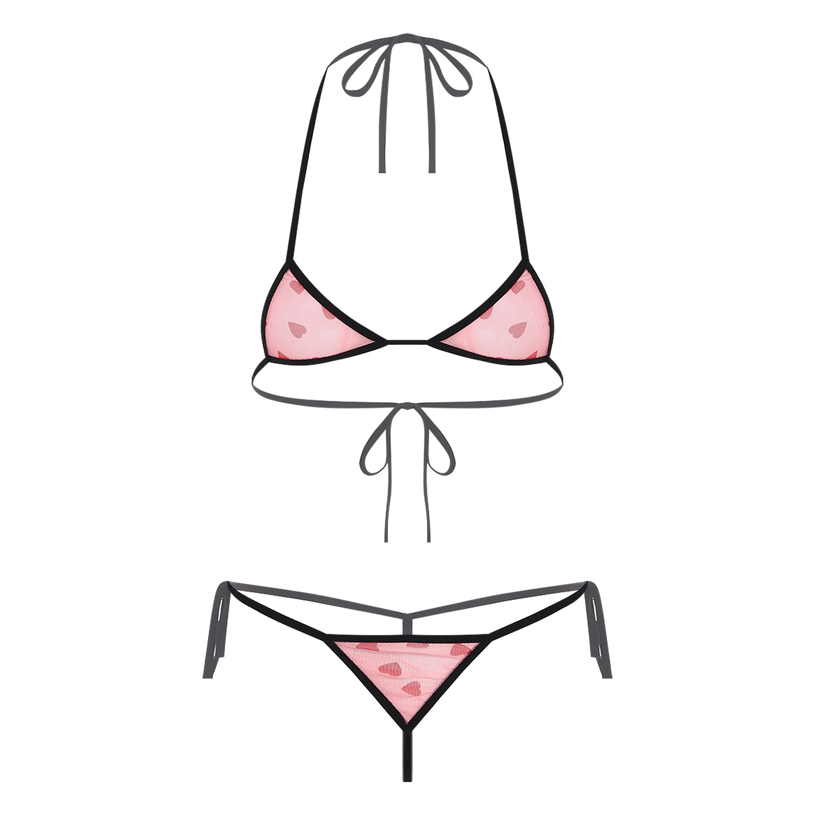 Set intimo da donna micro mini - Sheer Mesh Bra recensione e prezzo