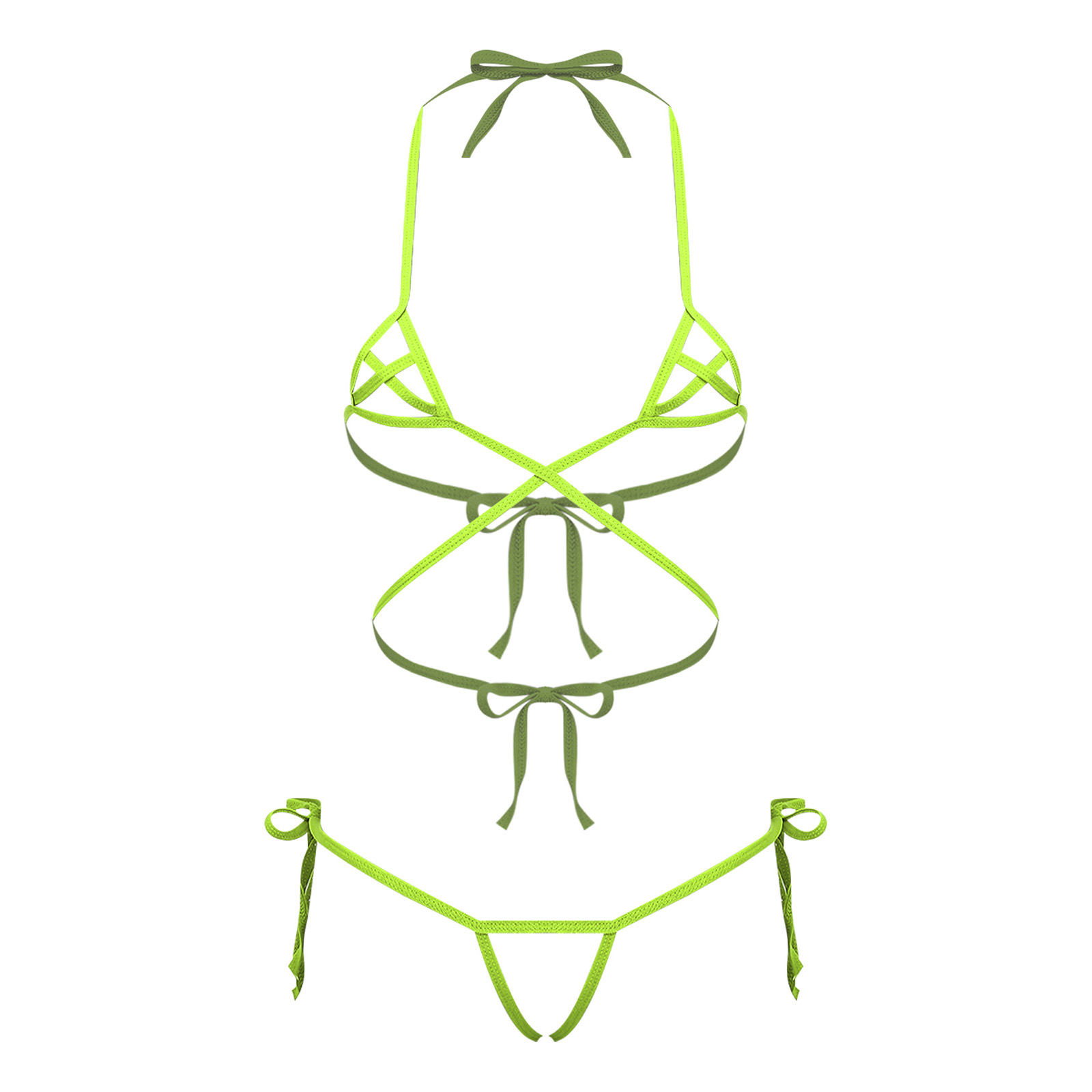 Set di costumi da bagno bikini - Lace Bralette Set recensione e prezzo