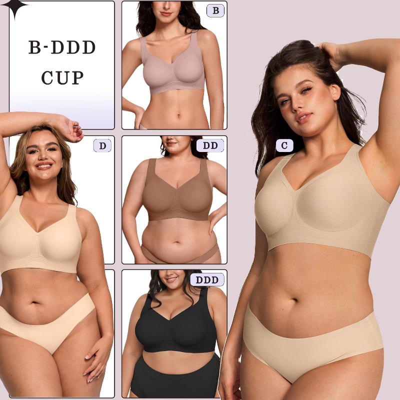 Reggiseno senza ferretto Plus  - Minimizer Bra Women recensione e prezzo