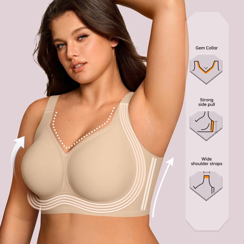 Reggiseno senza ferretto Plus  - Minimizer Bra Women recensione e prezzo