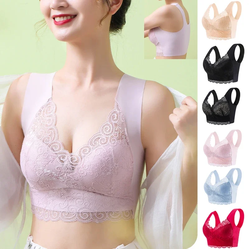 1 pz reggiseno in pizzo senza  - Sleep Bra Bralette recensione e prezzo